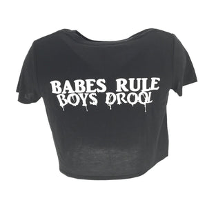 Babes Rule crop-top