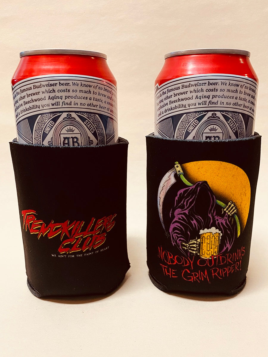 Grim Ripper koozie